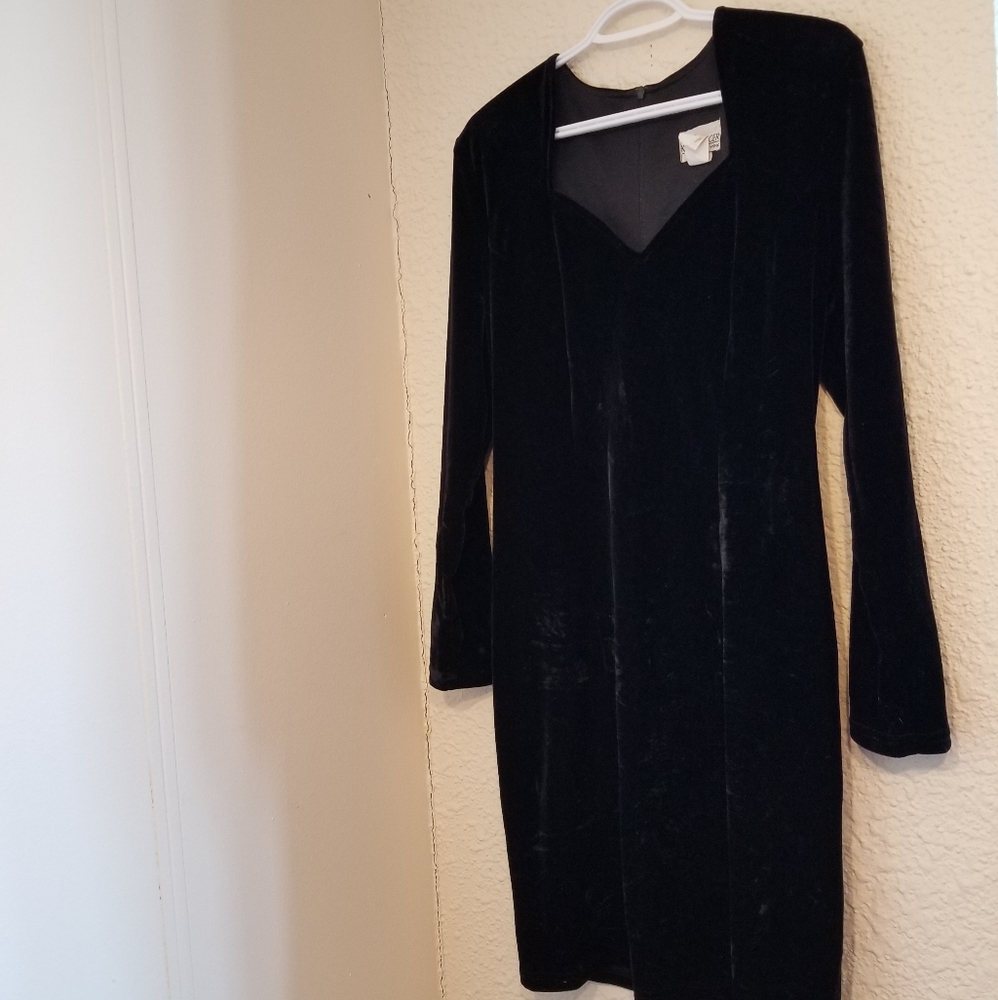 Vintage Suede KC Spencer Dress